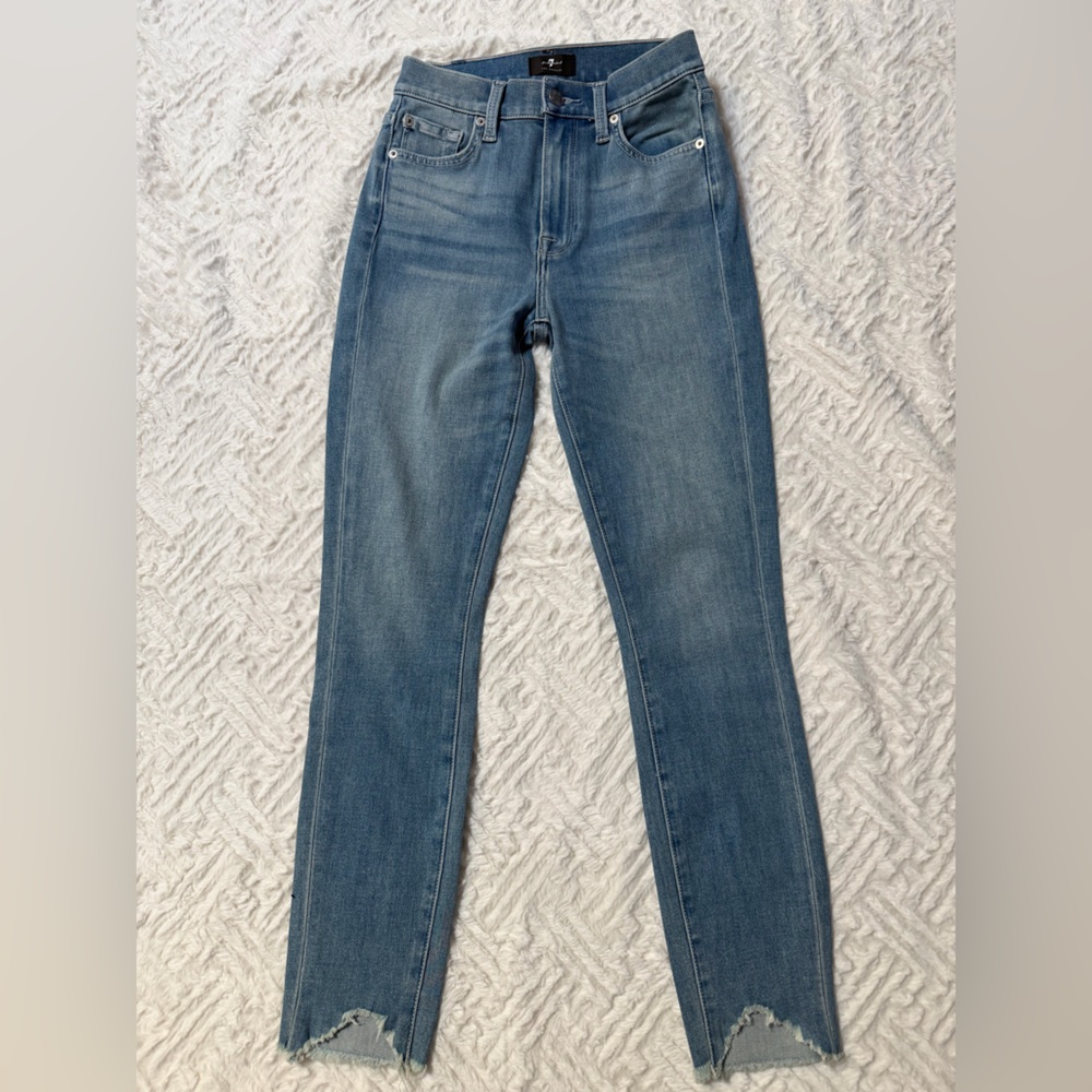 7 For All Mankind Blue Women's Jeans